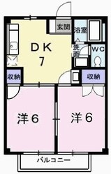 宝殿駅 徒歩44分 1階の物件間取画像